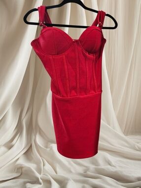 Haute Monde Women's Small Red Dress